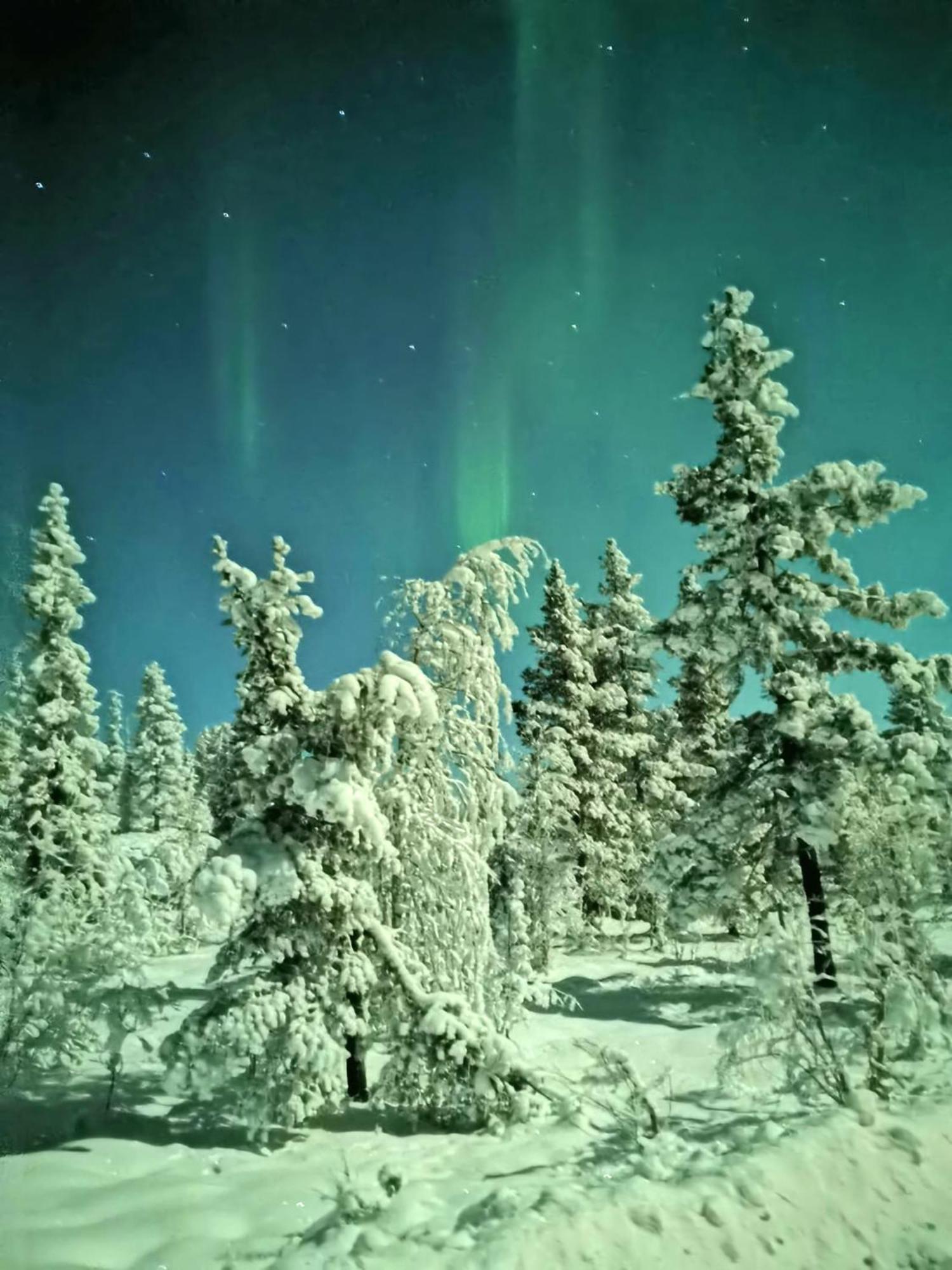 Levi Sky Igloo With Private Sauna And Hot Tub Extérieur photo