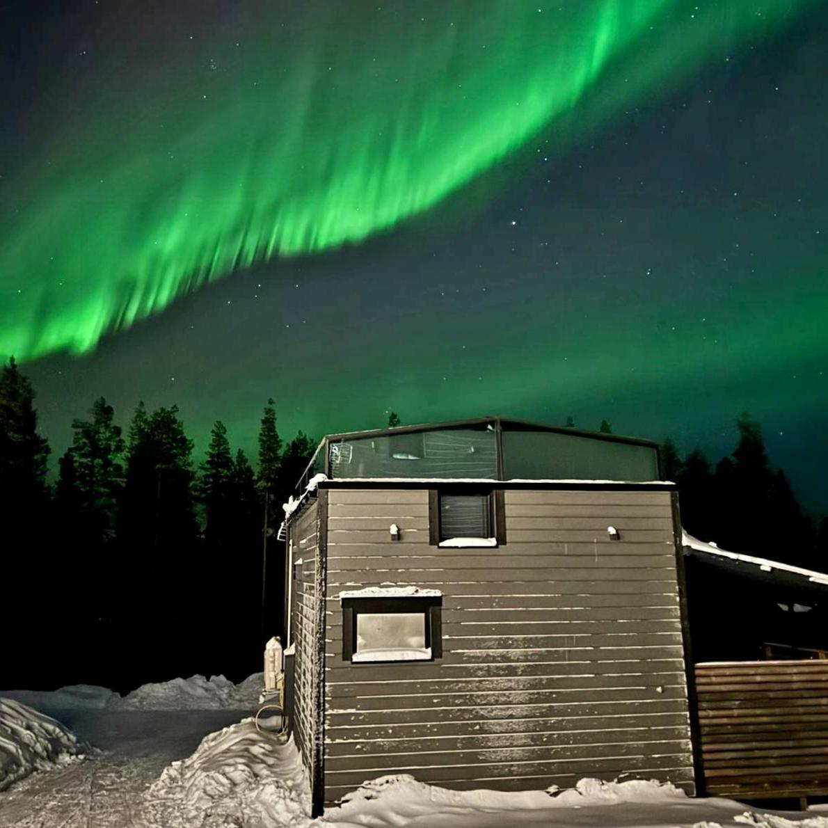Levi Sky Igloo With Private Sauna And Hot Tub Extérieur photo