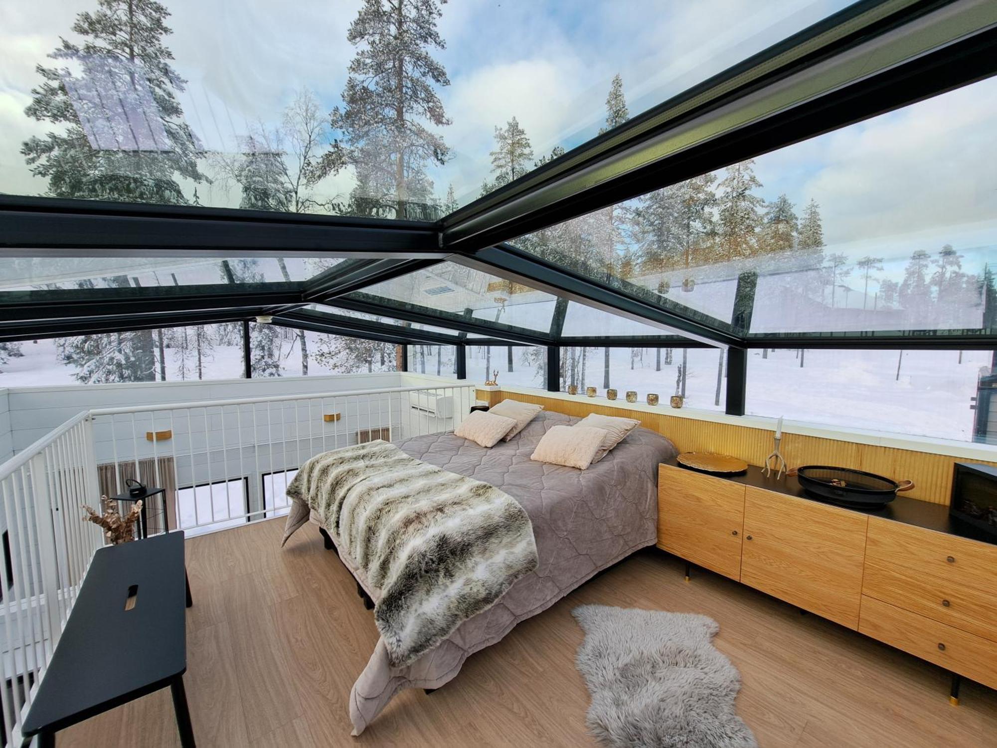 Levi Sky Igloo With Private Sauna And Hot Tub Extérieur photo