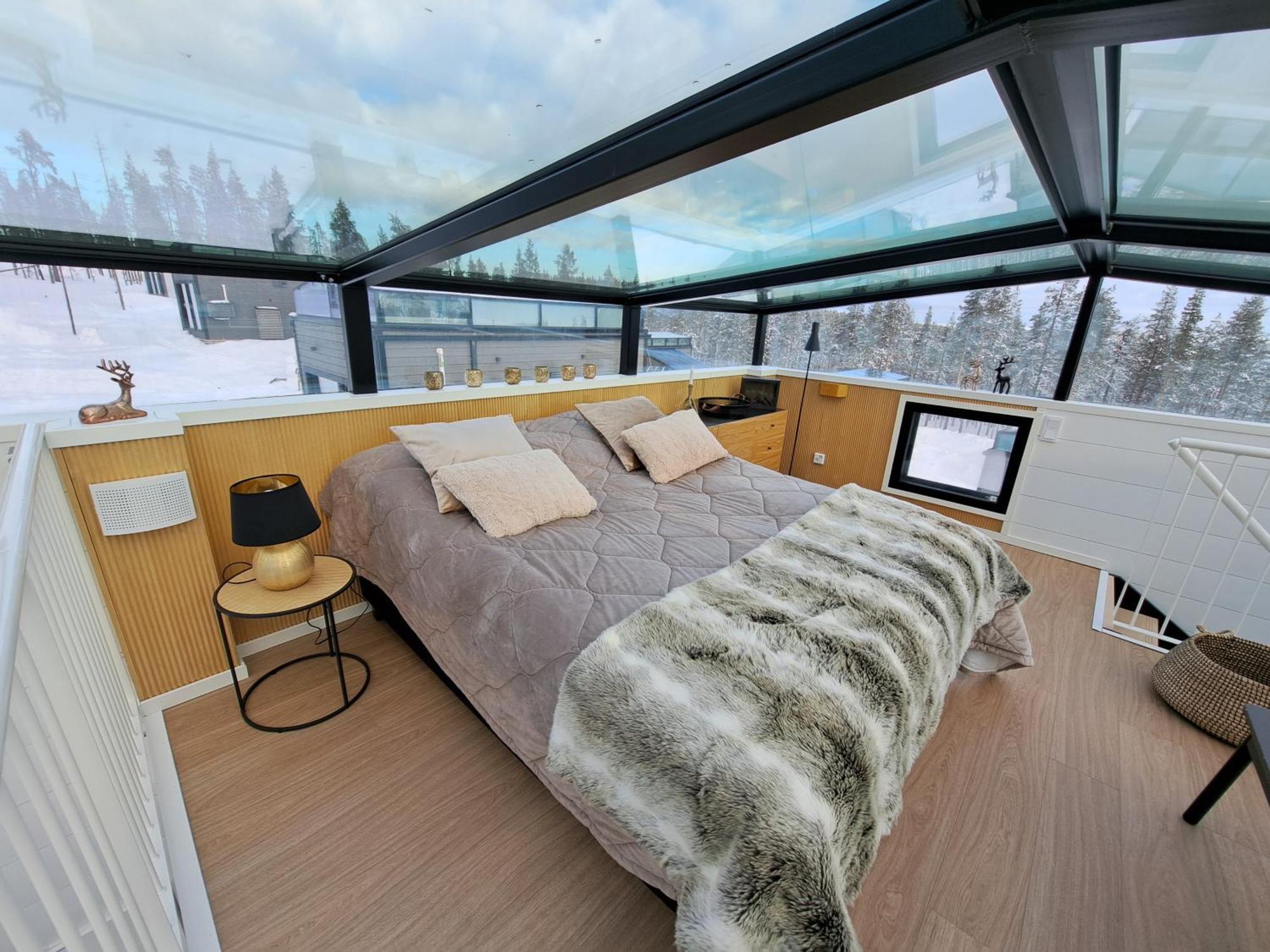 Levi Sky Igloo With Private Sauna And Hot Tub Extérieur photo