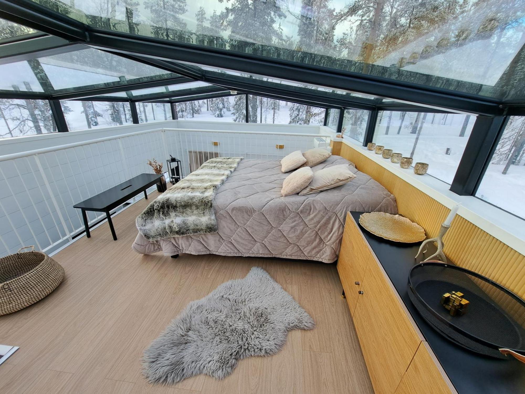 Levi Sky Igloo With Private Sauna And Hot Tub Extérieur photo