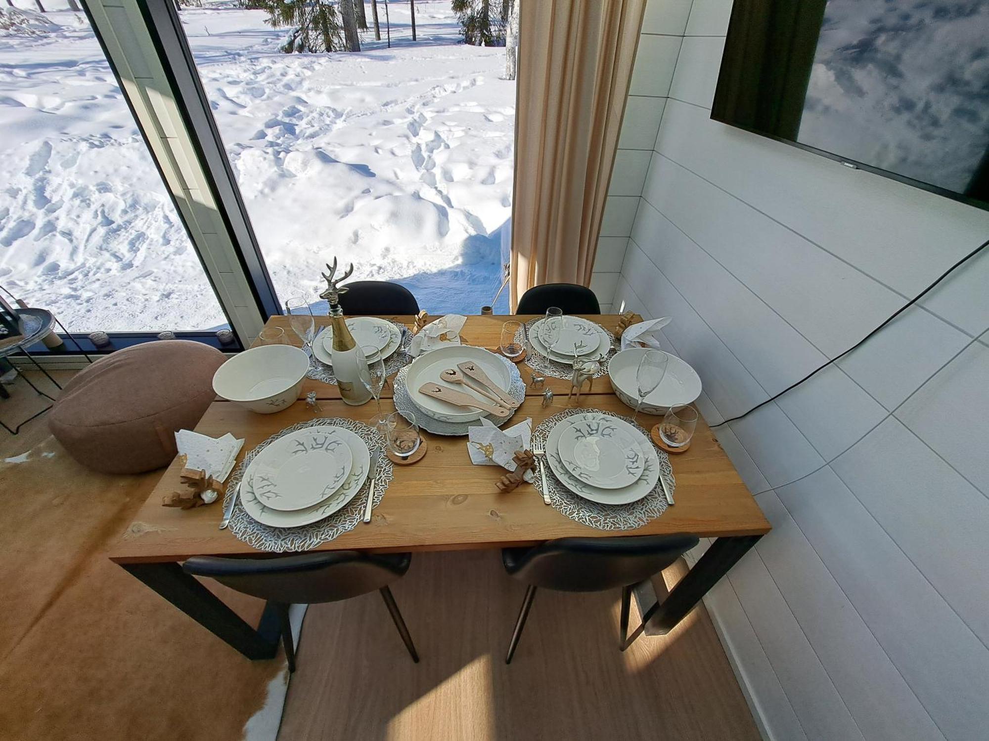 Levi Sky Igloo With Private Sauna And Hot Tub Extérieur photo