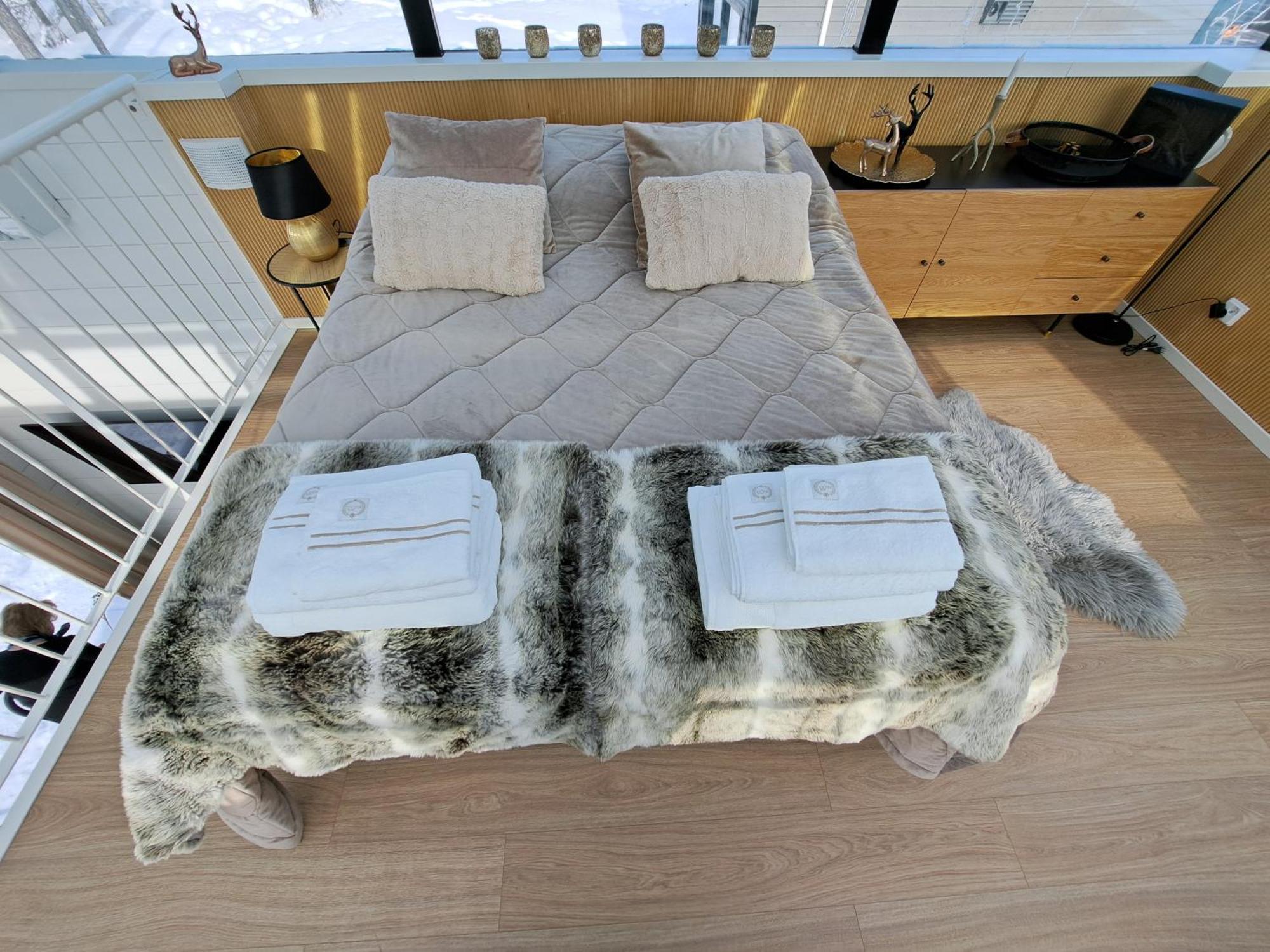 Levi Sky Igloo With Private Sauna And Hot Tub Extérieur photo